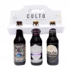3pack de cerveza artesanal negras