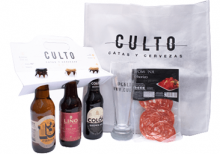 3pack Regalo con vaso y chorizo Picante