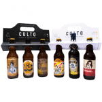 6pack de cervezas Artesanales Rubias