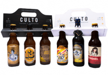6pack de cervezas Artesanales Rubias